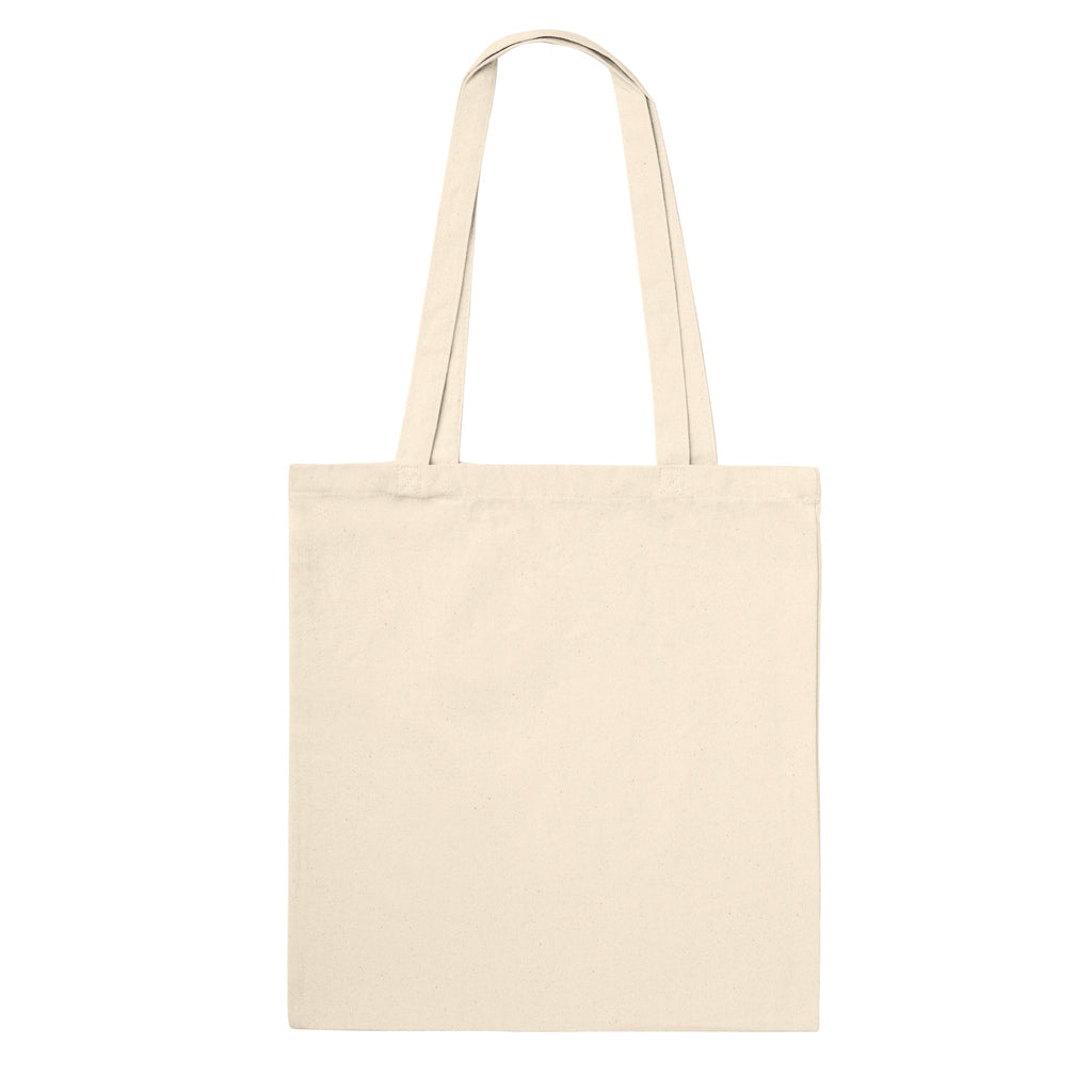 Image of white tote bag by AK Pattern Studio 