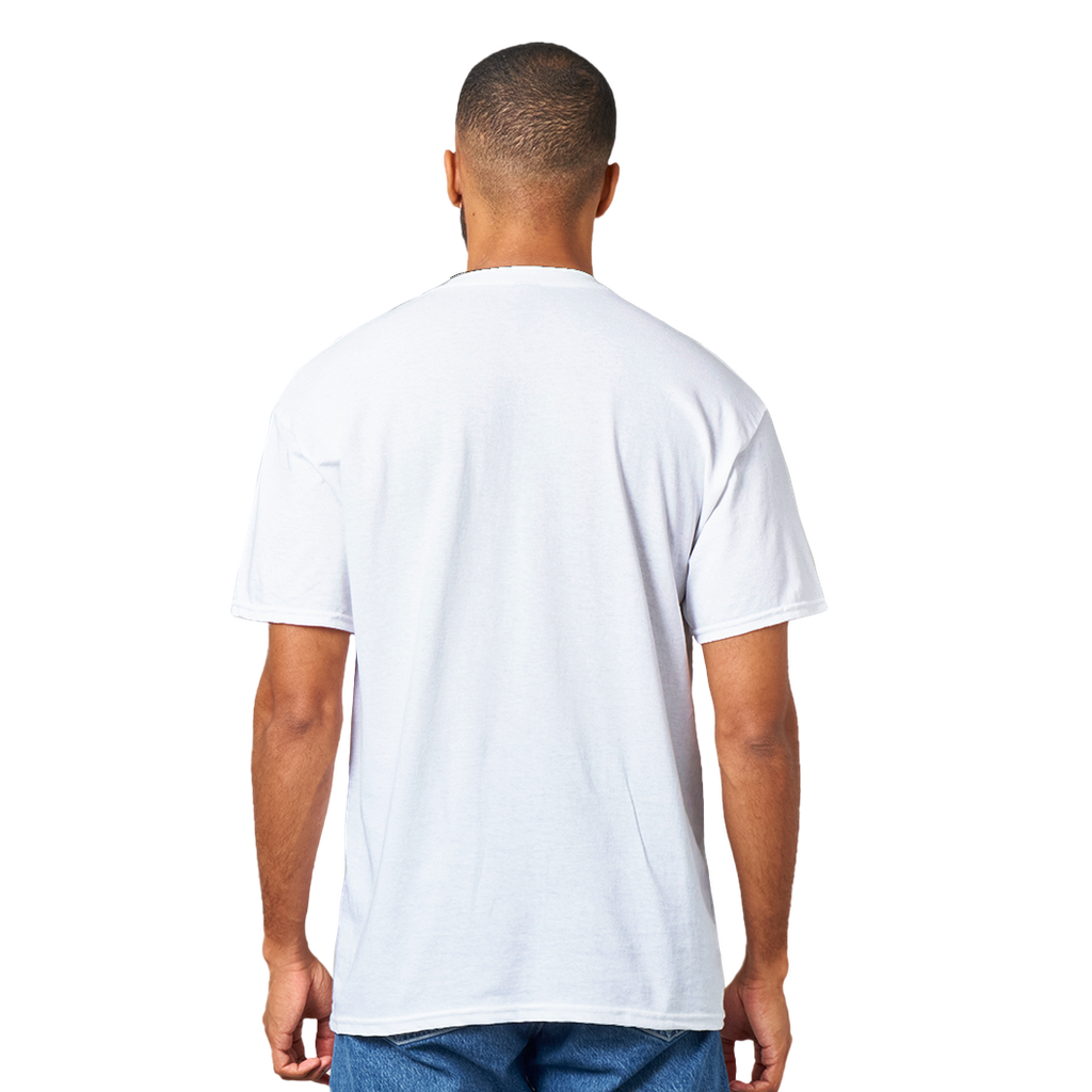 Back Image of white T shirt by AK Pattern Studio