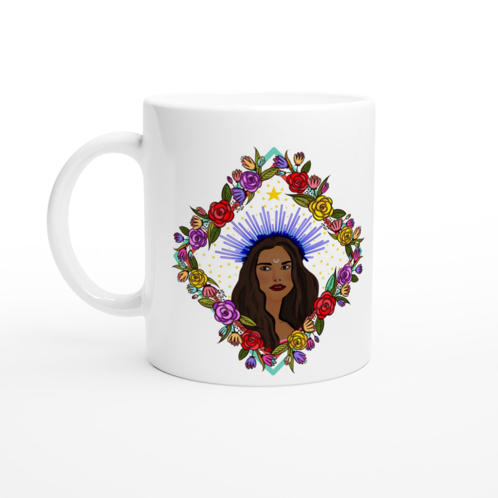Image of Coffee Mug with unique design of Virgo Sign 