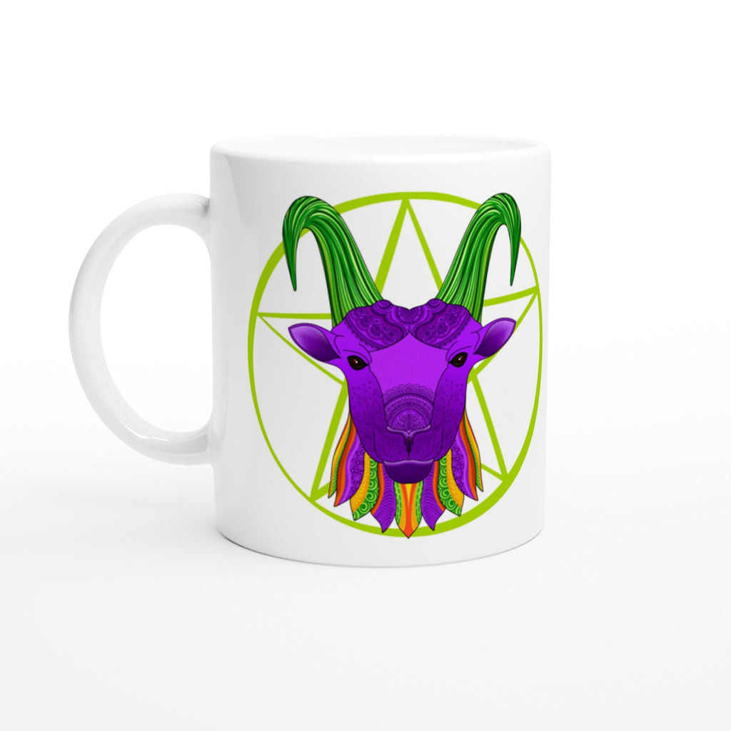 Image of Coffee Mug with unique design of Capricorn Sign 